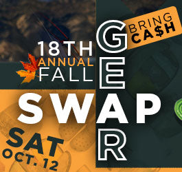 18th Annual Fall Gear Swap and SALE!