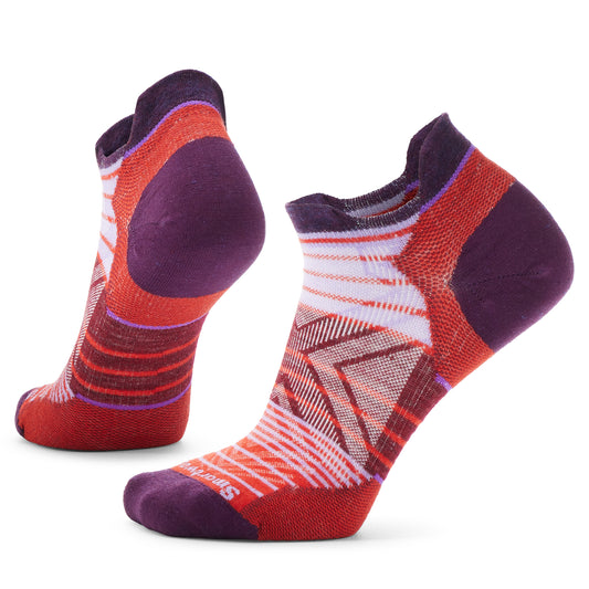 Run Zero Cushion Stripe Low Ankle Socks - Women's