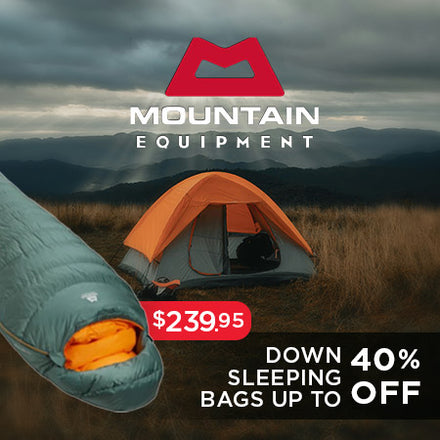 Mountain Equipment down sleeping bags up to 40% off