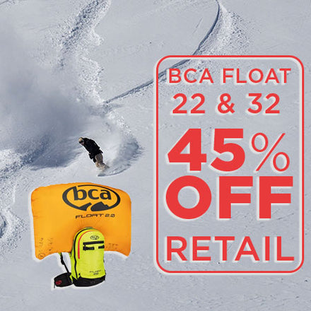 BCA Float 22 and 32 45% Off Retail