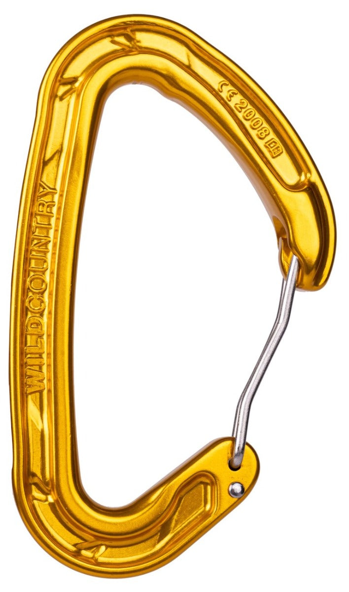 Wild Country Helium 3.0 Carabiner - Gold