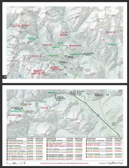 Beacon Guidebooks Bc Skiing: Crested Butte 2