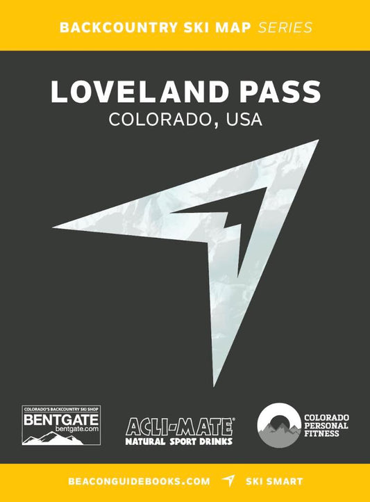 Beacon Guidebooks Loveland Pass Bc Ski Map 2020 1