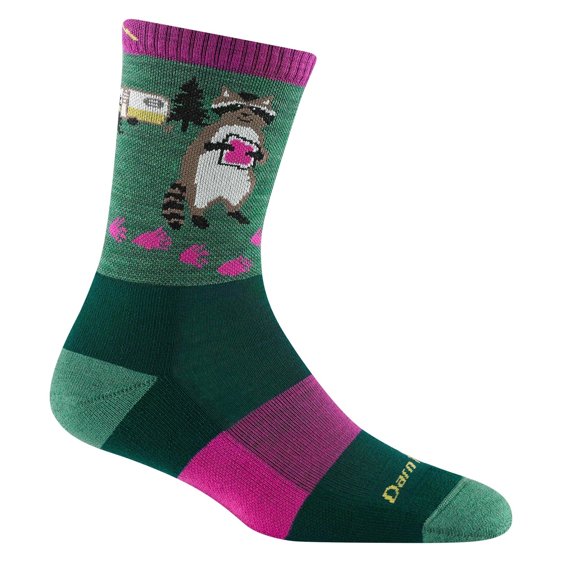 Darn Tough Critter Club Micro Crew Lightweight Hiking Sock - Women's 4