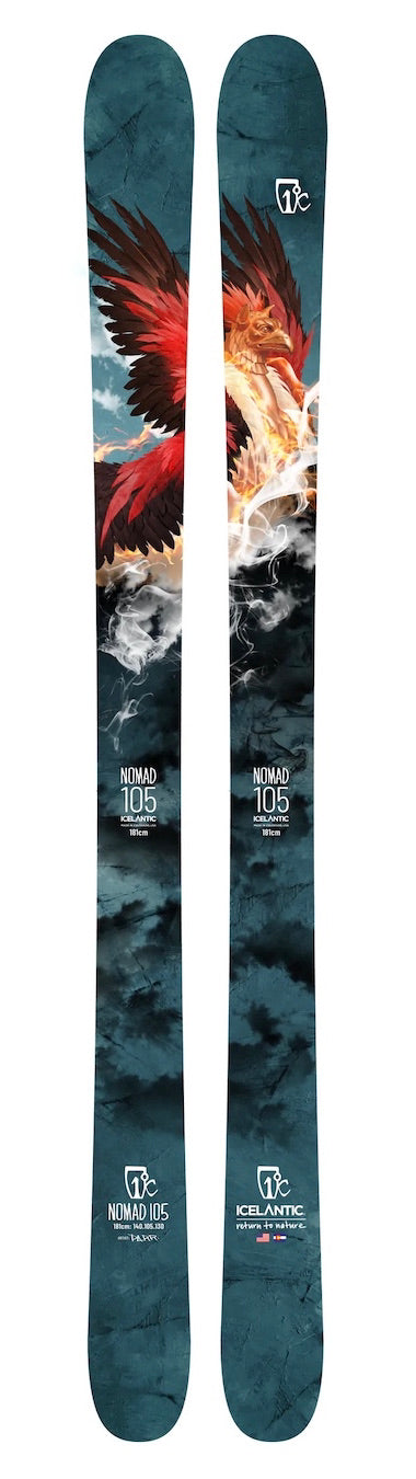 Icelantic Nomad 105 Alpine Touring Ski - Men's 3