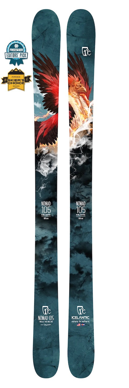 Icelantic Nomad 105 Alpine Touring Ski - Men's - One Color 1