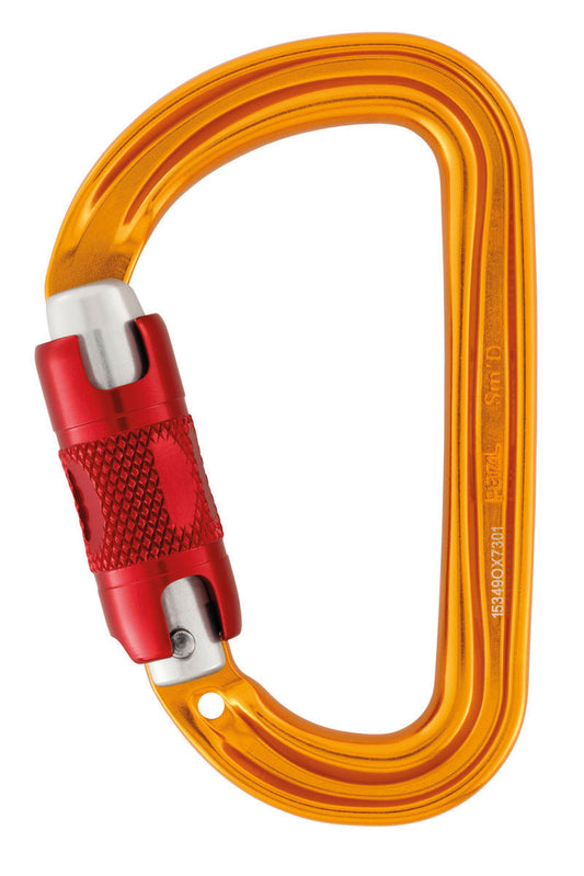 Petzl Sm'D Twist-Lock Carabiner - Orange