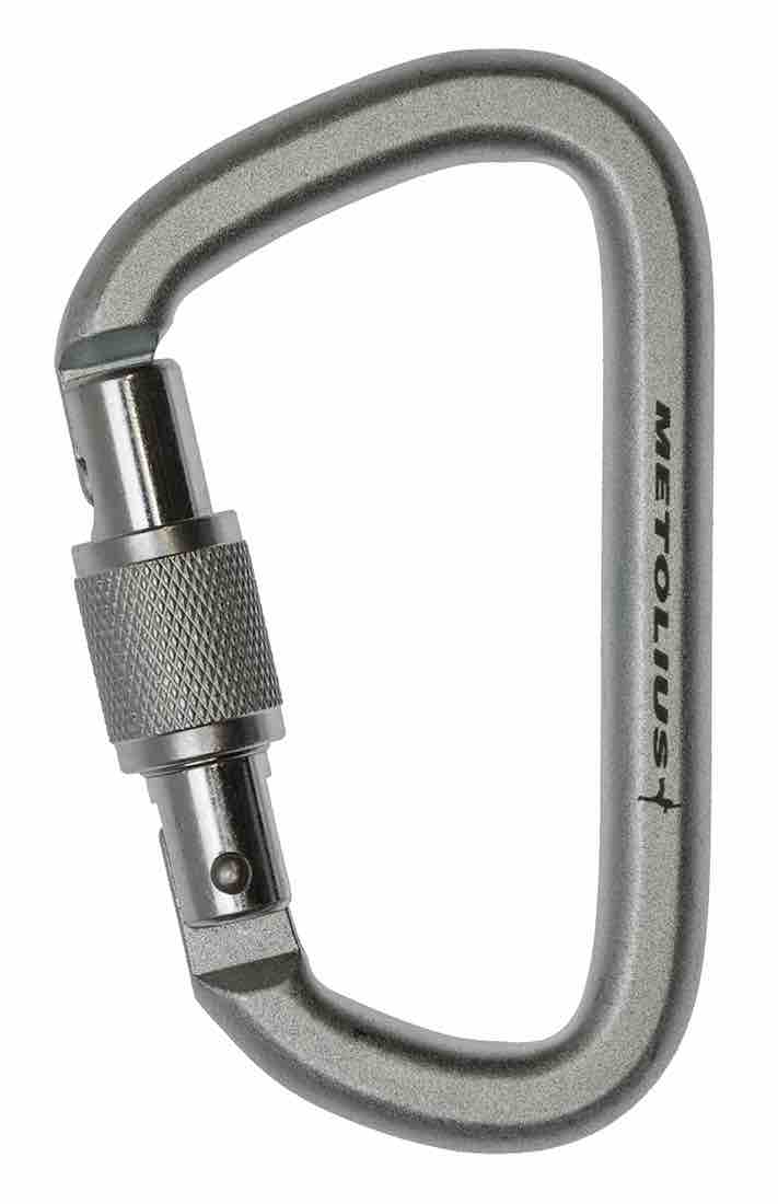 Metolius Steel Screw Lock Carabiner