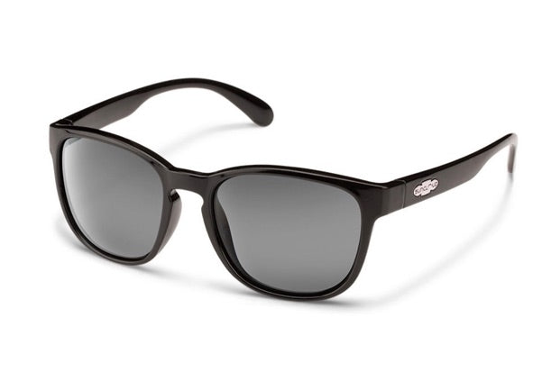 Black frame w/ Polarized Gray lens