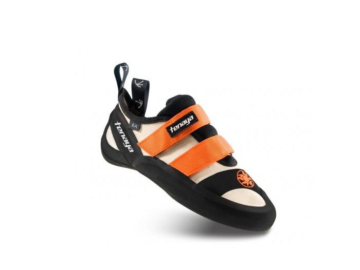 Tenaya Ra Climbing Shoe - White/orange 1