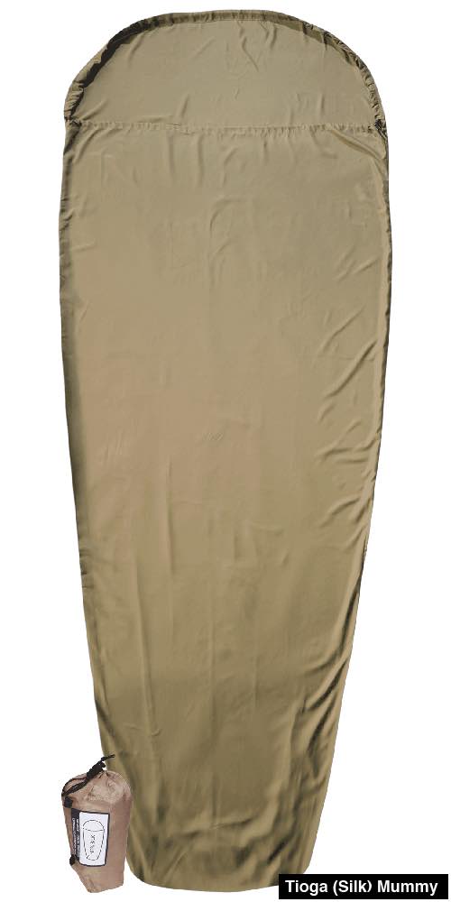 Western Mountaineering Tioga Silk Mummy Sleeping Bag Liner 1